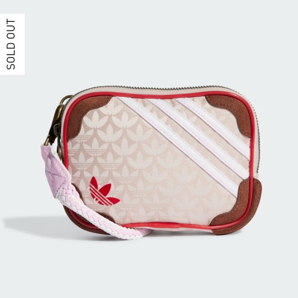 adidas Crossbody Bag in Cream and Red